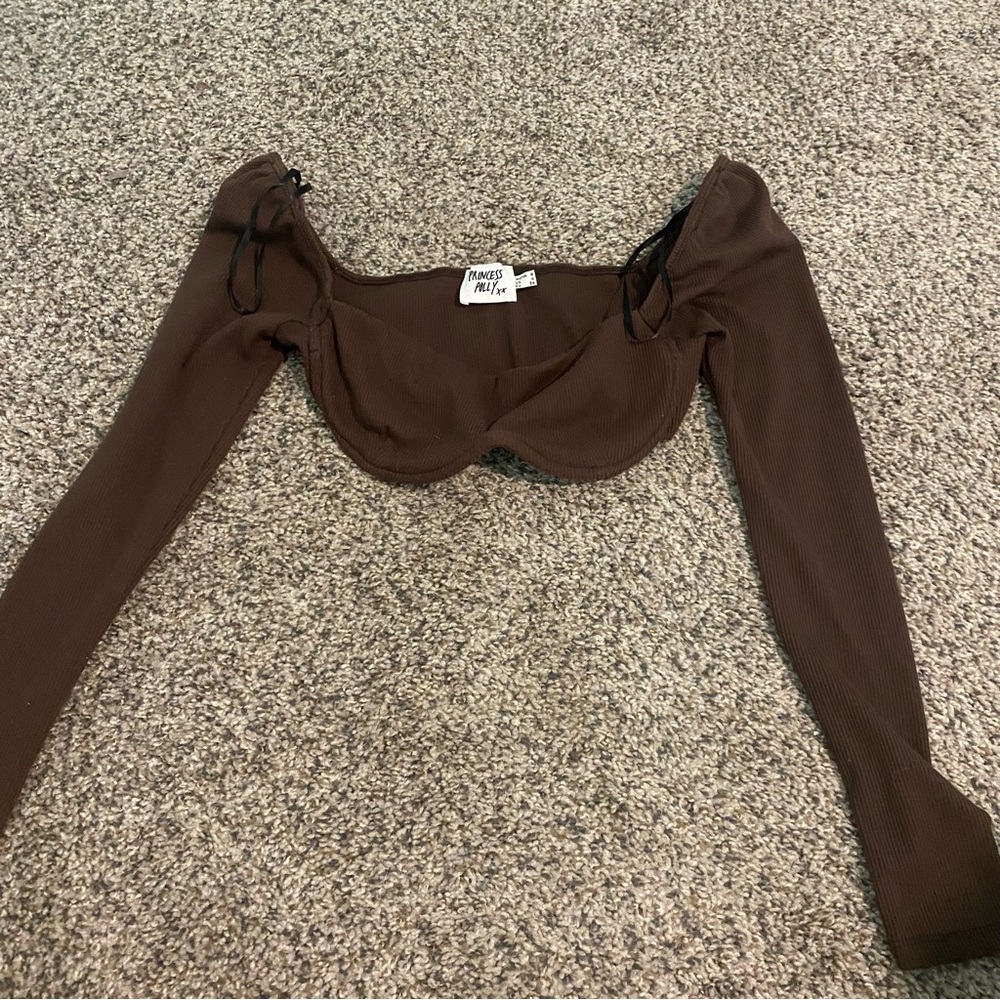 Princess Polly Long Sleeve Crop